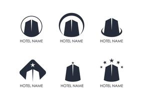 Hotell Logo Vektorer