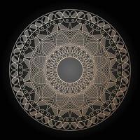 Luxus-Mandala-Hintergrund-Ornament-Dekoration vektor