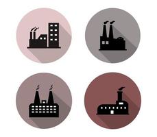 Industrie-Icons eingestellt vektor