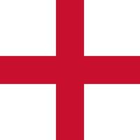 England flagga, officiella färger. vektor illustration.