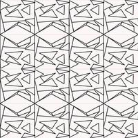 abstraktes geometrisches nahtloses Muster vektor