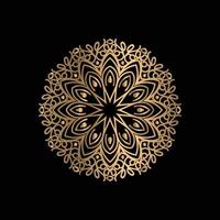 mandala blomma konst logotyp bakgrundsdesign vektor