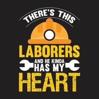 Labor Day t-shirt design vektor