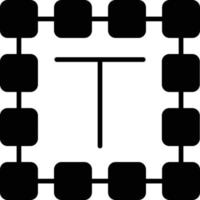 Textfreies Glyphen-Symbol vektor