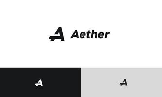 alphabetisches Logo-Design vektor