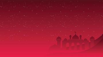 islamischer hintergrund. Eid Mubarak-Hintergrund. Ramadan-Kareem-Hintergrund. vektor