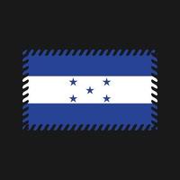 Honduras-Flaggenvektor. Nationalflagge vektor