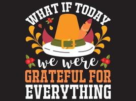 Thanksgiving-T-Shirt-Design-Vektordatei vektor