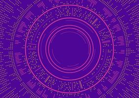 abstrakt cirklar bakgrund ljudvåg koncept vektor