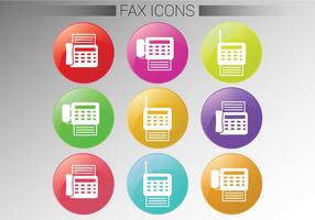 Fax Icon Vektoren