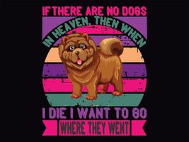 hund t-shirt design vektor fil