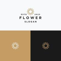 Blumen-Logo-Symbol-Design-Vorlage-Vektor-Illustration vektor