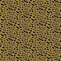 Vektor nahtloses Muster von Serval-Katzenhaut. hintergrunddesign, textildekoration, animalischer druck.