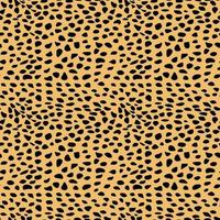 vektor sömlösa mönster av cheetach katthud. bakgrundsdesign, textildekoration, animalistiskt tryck.