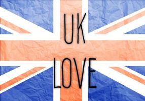 Kostenlose UK Love Vector