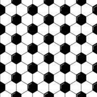 fotboll fotboll seamless mönster på vit bakgrund. vektor