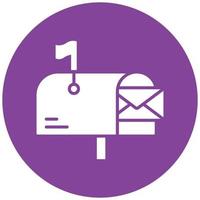 Mailbox-Icon-Stil vektor