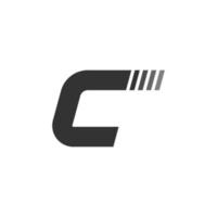 bokstaven c ikon logotyp design illustration mall vektor