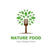 natur mat logotyp vektor