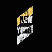 New York Brooklyn Typografie T-Shirt und Bekleidungsdesign vektor