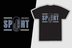 sport t-shirt och kläder design vektor