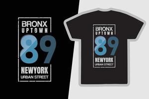 New York City Illustration Typografie Vektor T-Shirt Design