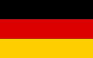 tysklands flagga. vektor