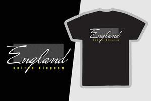 london england t-shirt und bekleidungsdesign vektor