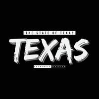 Texas T-Shirt und Bekleidungsdesign vektor