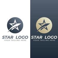 star logo.star logotyp för företag och company.with modern vektor illustration koncept.