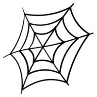 doodle klistermärke dekoration för halloween firande vektor