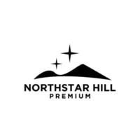 North Star Hill-Logo-Icon-Design vektor