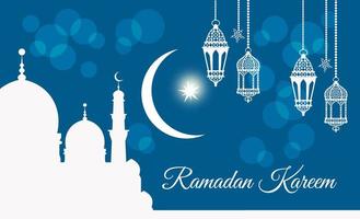 Willkommen, Ramadan Kareem vektor