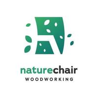 Naturstuhl Holzbearbeitung vektor