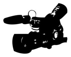 kamera för filminspelning vektor