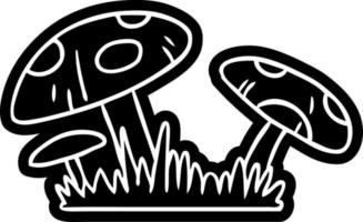 Cartoon-Symbolzeichnung eines Krötenhockers vektor
