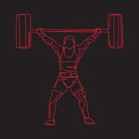 fitness t-shirt design vektor