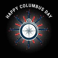 columbus t-shirt design vektor