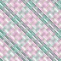 Tartan-Karomuster mit Textur und Hochzeitsfarbe. vektor