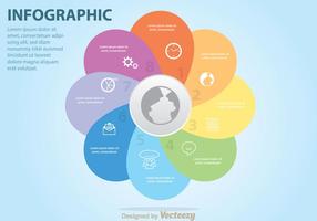 Bunte Venn Business Diagramm vektor