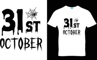 halloween t-shirt design vektor