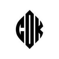 cdk cirkel bokstavslogotyp design med cirkel och ellipsform. cdk ellipsbokstäver med typografisk stil. de tre initialerna bildar en cirkellogotyp. cdk cirkel emblem abstrakt monogram bokstav märke vektor. vektor