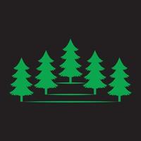 trädplantering t-shirt design vektor