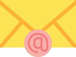 E-Mail-Symbol-Vektor-Illustration vektor