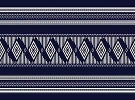 traditionelles geometrisches ethnisches musterdesign, eine textur, die für rock, teppich, tapete, kleidung, verpackung, batik, stoff, kleidung, mode, hemd und vektorillustration verwendet wird vektor