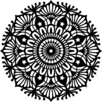 Mandala-Print-Hintergrund vektor