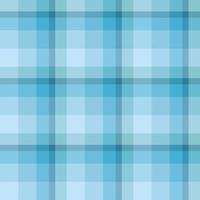 Nahtloses Muster in hellwasserblauen Farben für Plaid, Stoff, Textil, Kleidung, Tischdecke und andere Dinge. Vektorbild. vektor