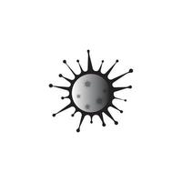 bakterier mikrober ikon vektor illustration design