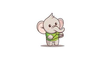 baby elefant vektor design