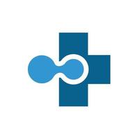 Medizintechnik-Symbol, Logo-Design-Inspiration - Vektor